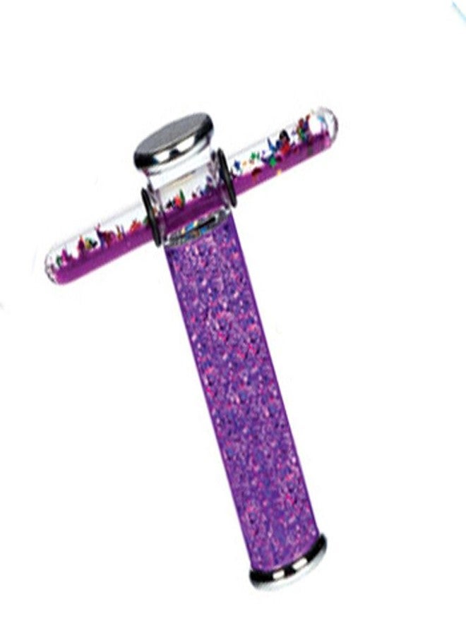 Star Magic Glitter Tube Kaleidoscope, Liquid Motion, 6 Inch Scope (Purple) - Image 1